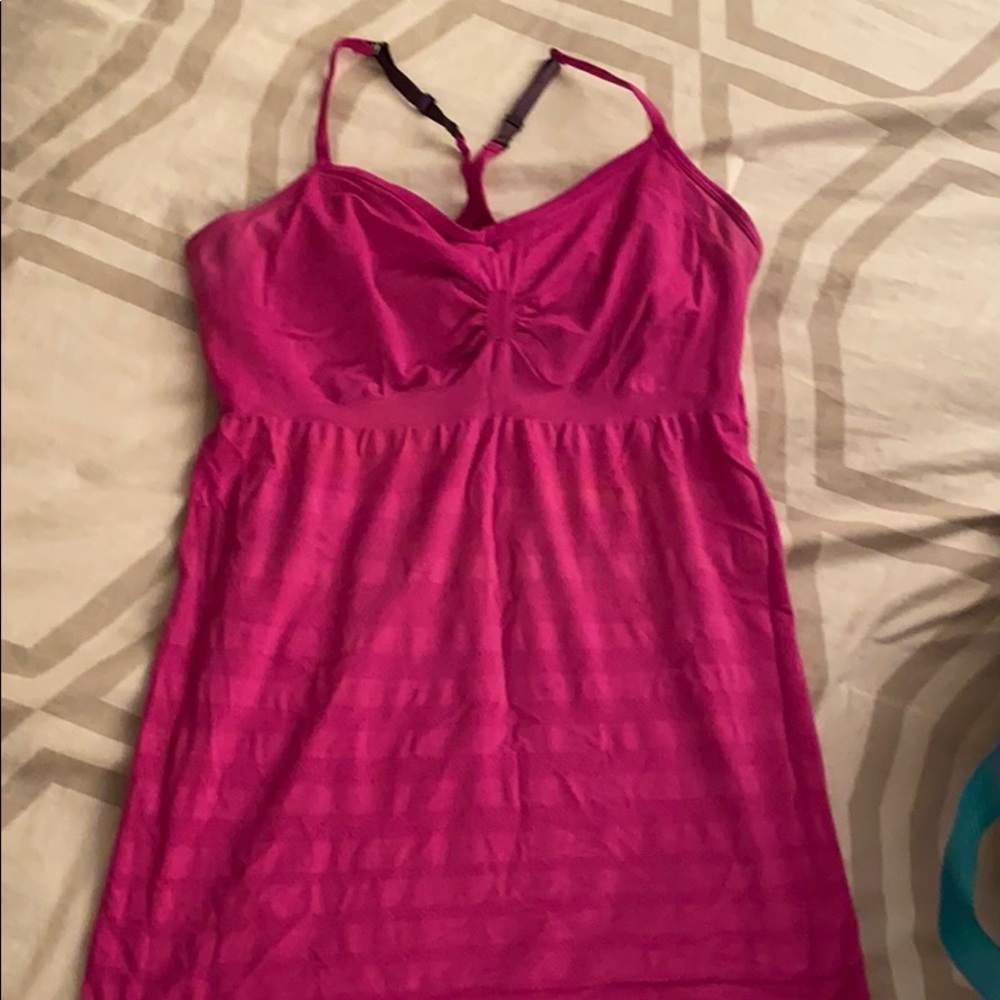 Hot pink Lululemon tank!